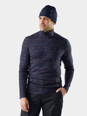 NWOT Smartwool Merino Classic Thermal 1/4 Zip Base Layer XL Men’s 100% Merino